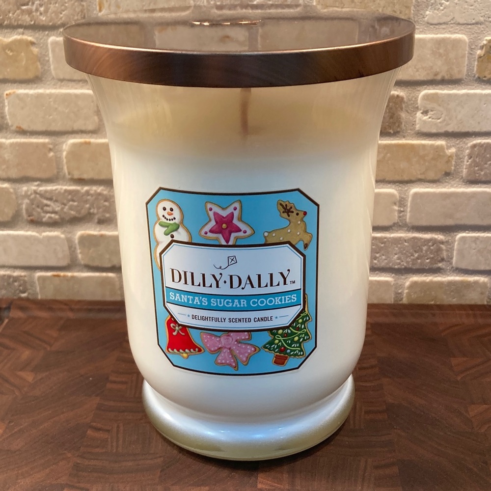 White Scented Candle